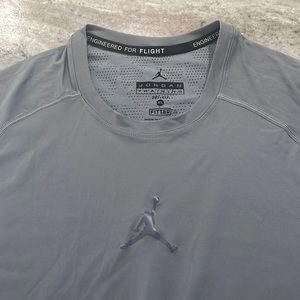 Jordan training Nike tshirt shirt engineered for flight gray